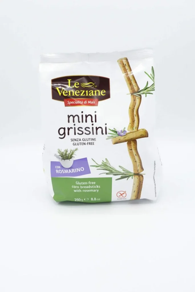 Le Veneziane Mini grissini al Rosamarino 250g