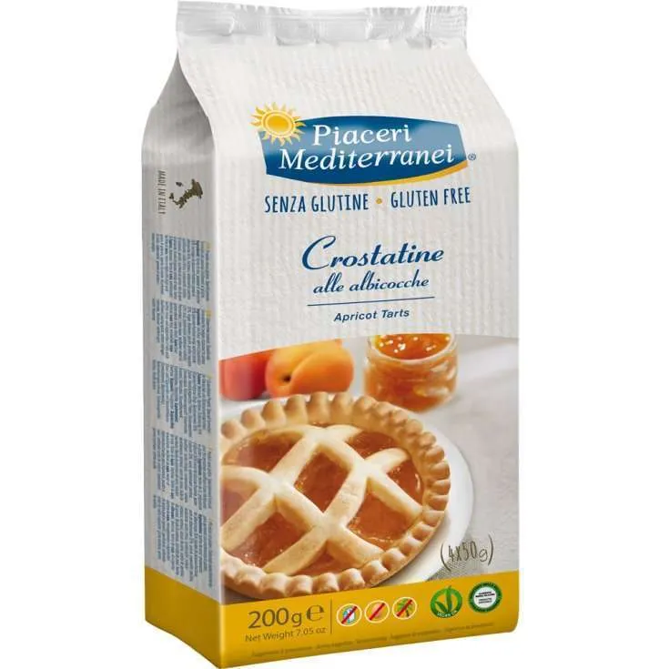 Crostatine albicocca (Piaceri Mediterranei) 4X50g