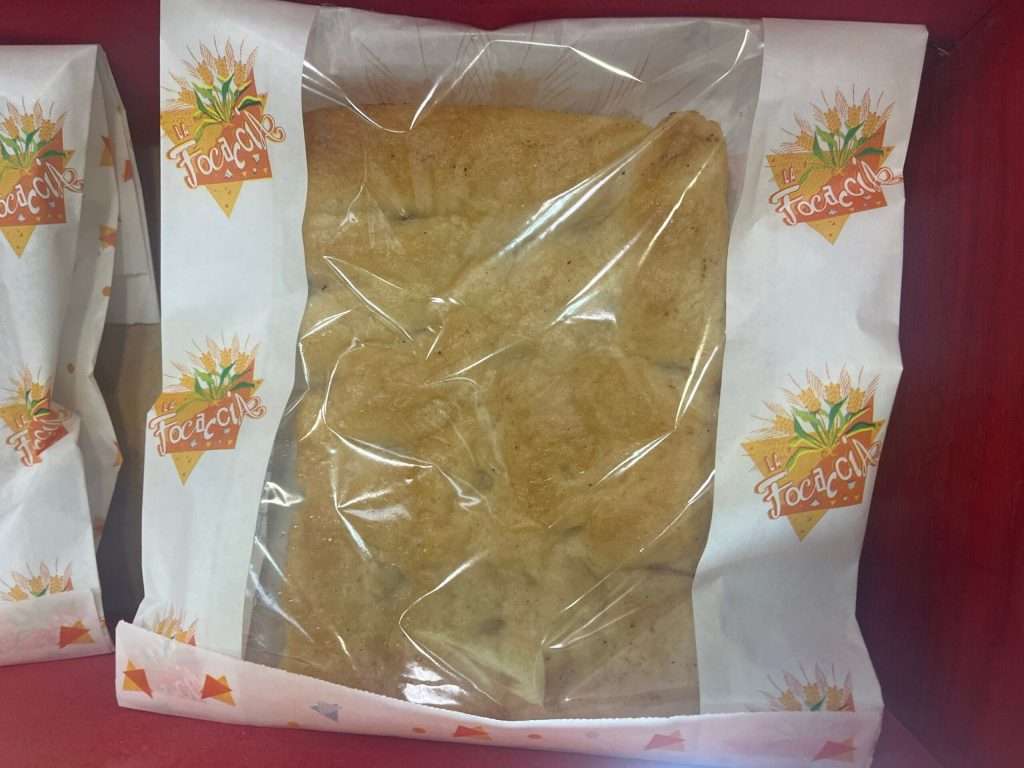 Trancio Focaccia Senza Glutine