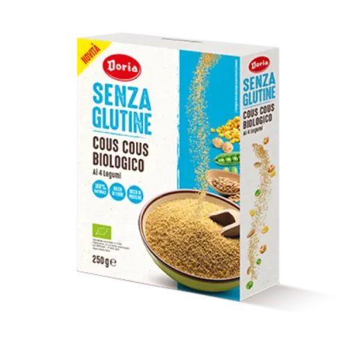 Doria COUS COUS biologico AI 4 LEGUMI