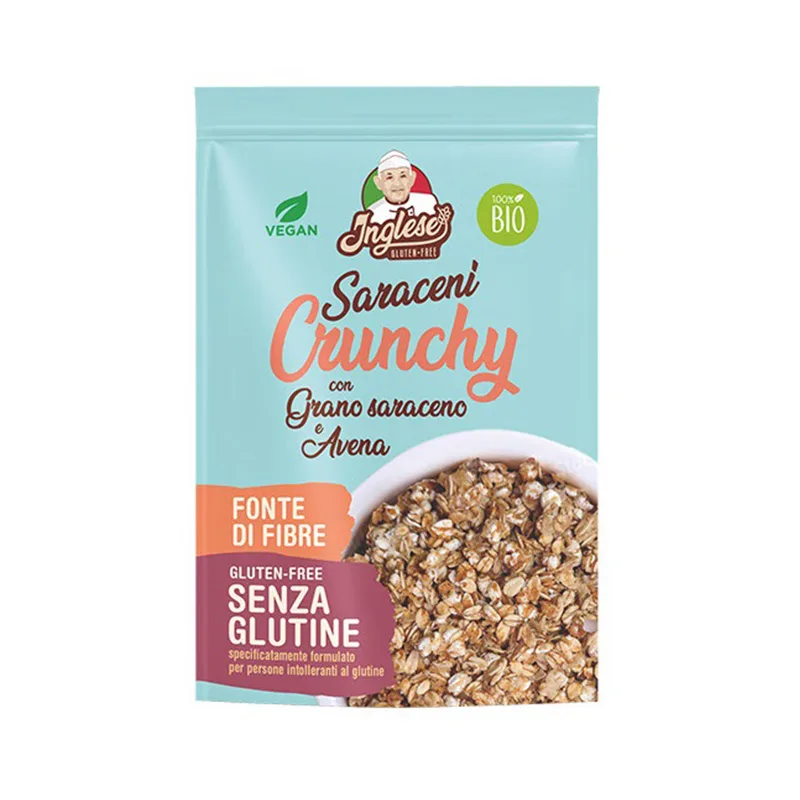 L'inglese Saraceni Crunchy con Grano Saraceno e Avena