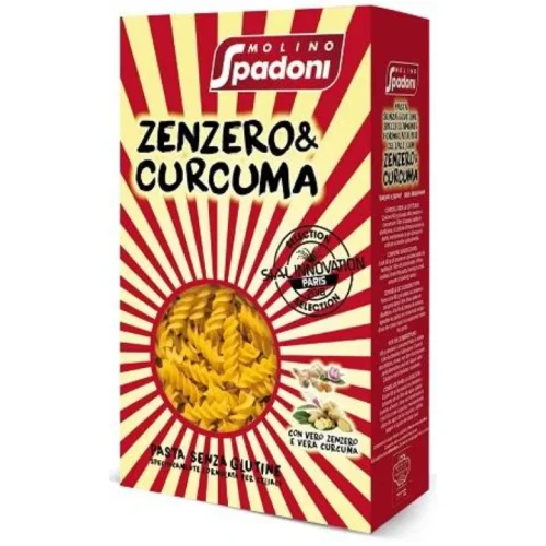 Fusilli Zenzero e Curcuma Molino Spadoni