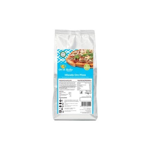 Miscela Oro Pizza Senza Glutine 1Kg Ori di Sicilia