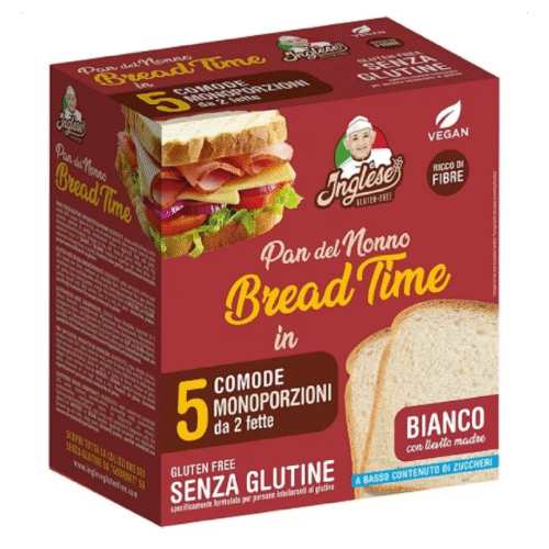 Pan del Nonno Bread Time 5 Monoporzioni L'Inglese 250g