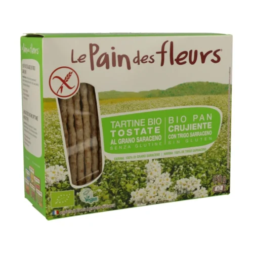 Le Pain des Fleurs Tartine Bio Tostate al Grano Saraceno 150g EkiBio